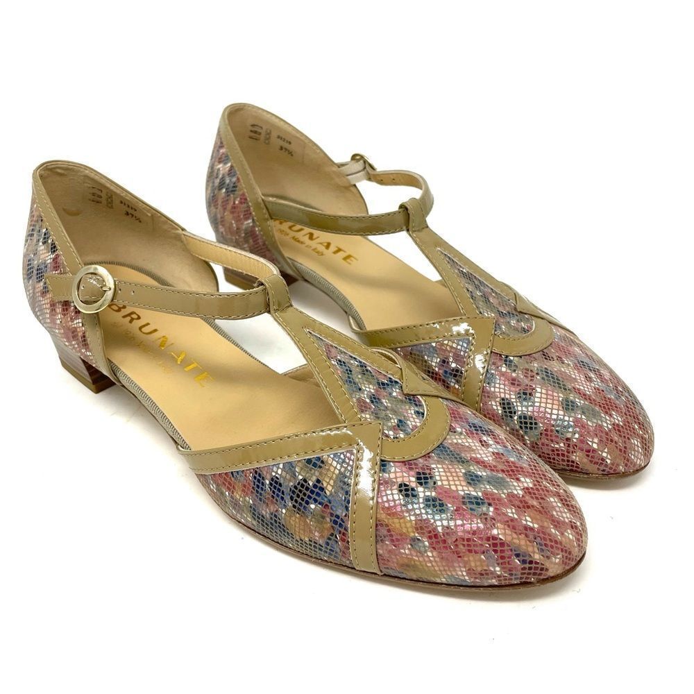 Brunate Womens Latin Dance Shoes heels size 37 1/2